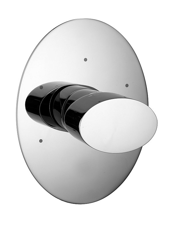Complete 5-way ceramic disc cartridge diverter - wall mounting